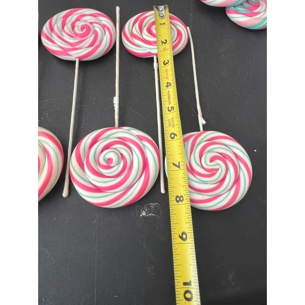 Colorful Candyland Candy Picks Christmas Tree Playful Photo Booth School Retro